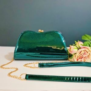 VEGAN La Terre Fashion Emerald Jade Clutch Purse
